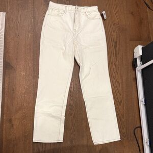 PacSun Off-White Dad Jeans